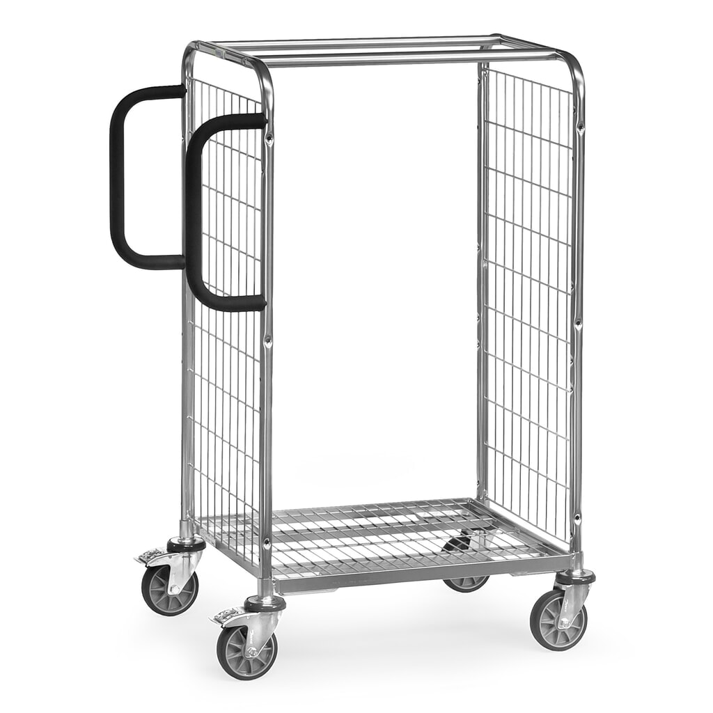 Obrázok výrobku: Vychystávací vozík fetra®, v × š × h 1 225 × 590 × 891 mm, nosnosť 200 kg
