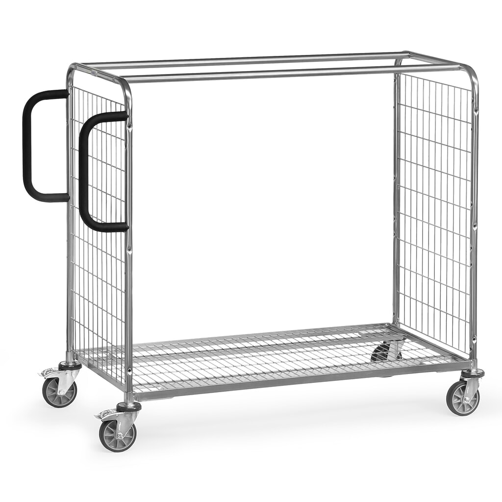 Obrázok výrobku: Vychystávací vozík fetra®, v × š × h 1 225 × 690 × 1 491 mm, nosnosť 300 kg
