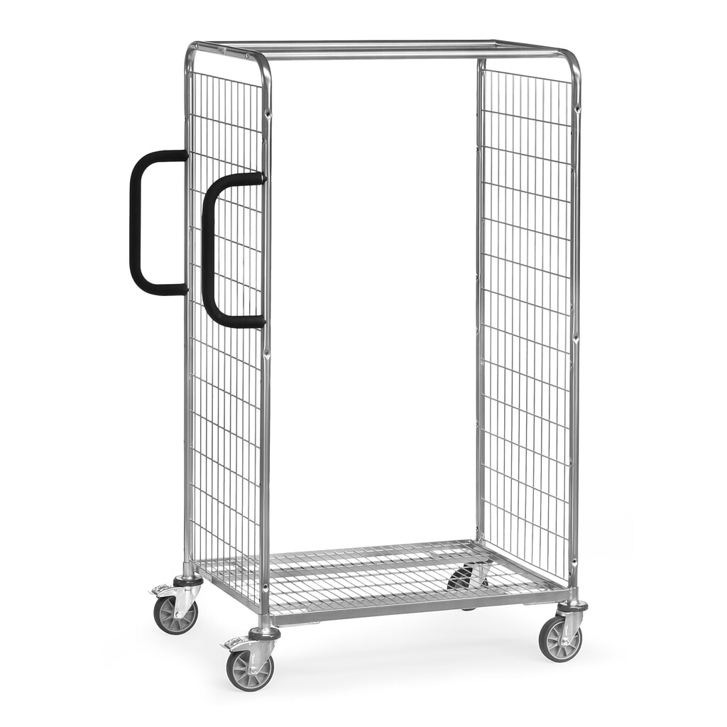 Vychystávací vozík fetra®, v × š × h 1 625 × 690 × 1 091 mm, nosnosť 300 kg Obrázok výrobku: Vychystávací vozík fetra®, v × š × h 1 625 × 690 × 1 091 mm, nosnosť 300 kg