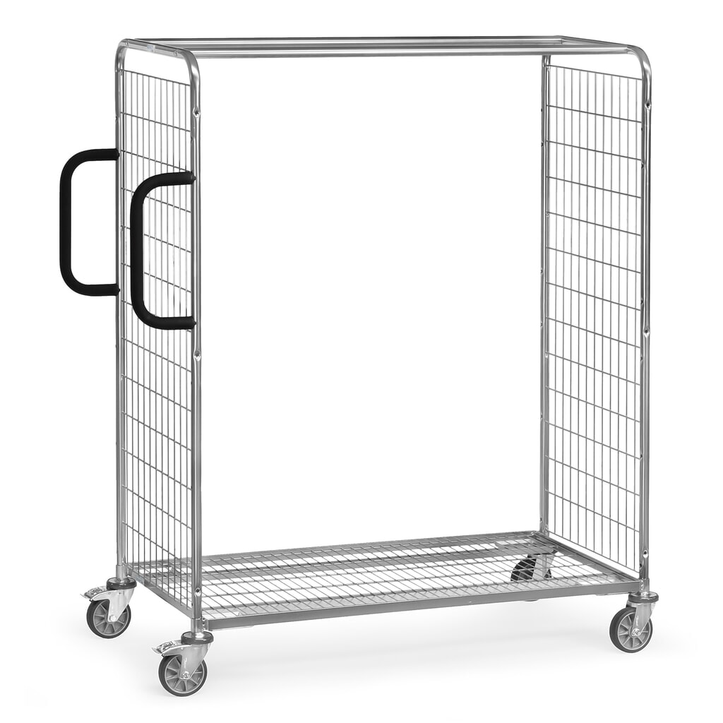 Vychystávací vozík fetra®, v × š × h 1 625 × 690 × 1 491 mm, nosnosť 300 kg Obrázok výrobku: Vychystávací vozík fetra®, v × š × h 1 625 × 690 × 1 491 mm, nosnosť 300 kg