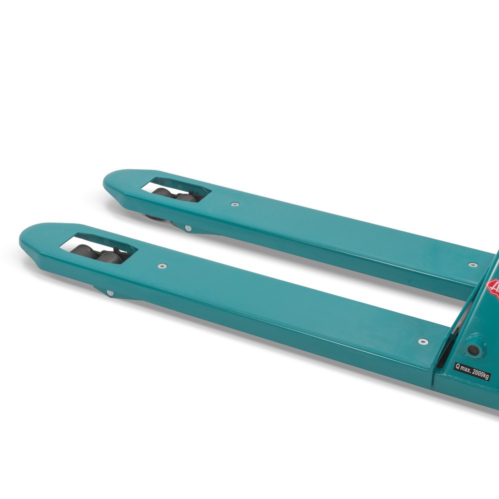 Číslo obrázka výrobku 4: Paletový vozík s váhou Ameise PTM 2.0 Scale+, s presnou váhou, nosnosť 2 000 kg, tandemové kolieska