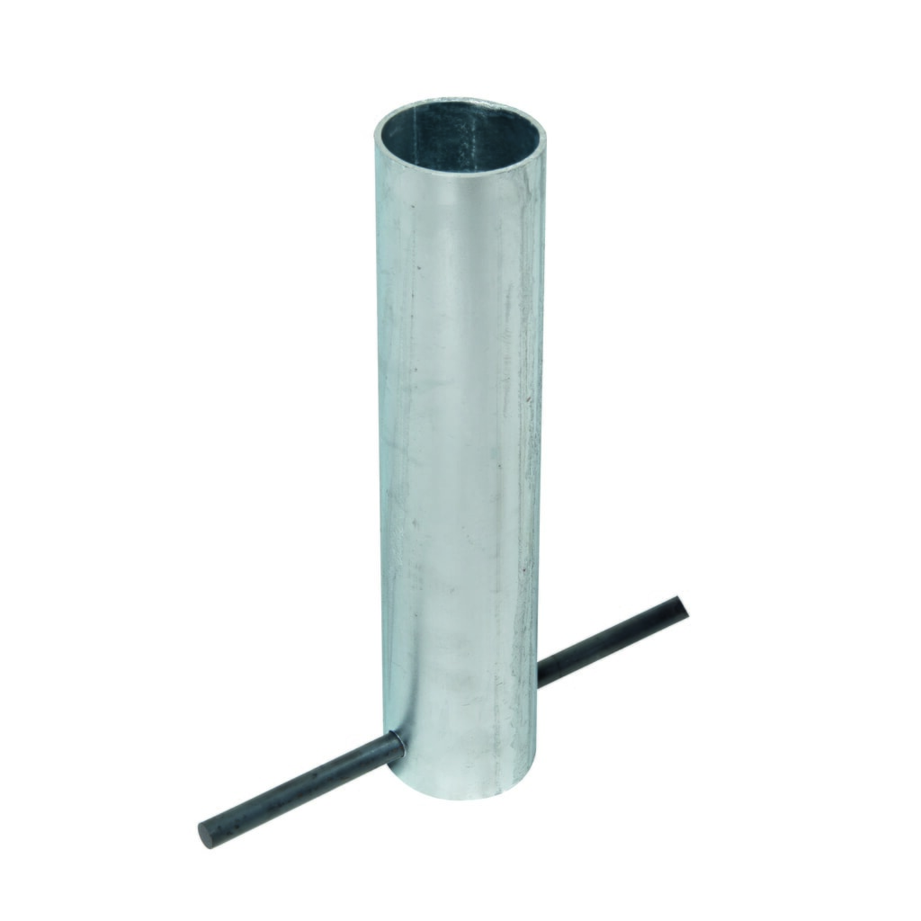 Zemné puzdro pre odnímateľné poistné stĺpiky, priemer 60 mm, dĺžka 330 mm Obrázok výrobku: Zemné puzdro pre odnímateľné poistné stĺpiky, priemer 60 mm, dĺžka 330 mm