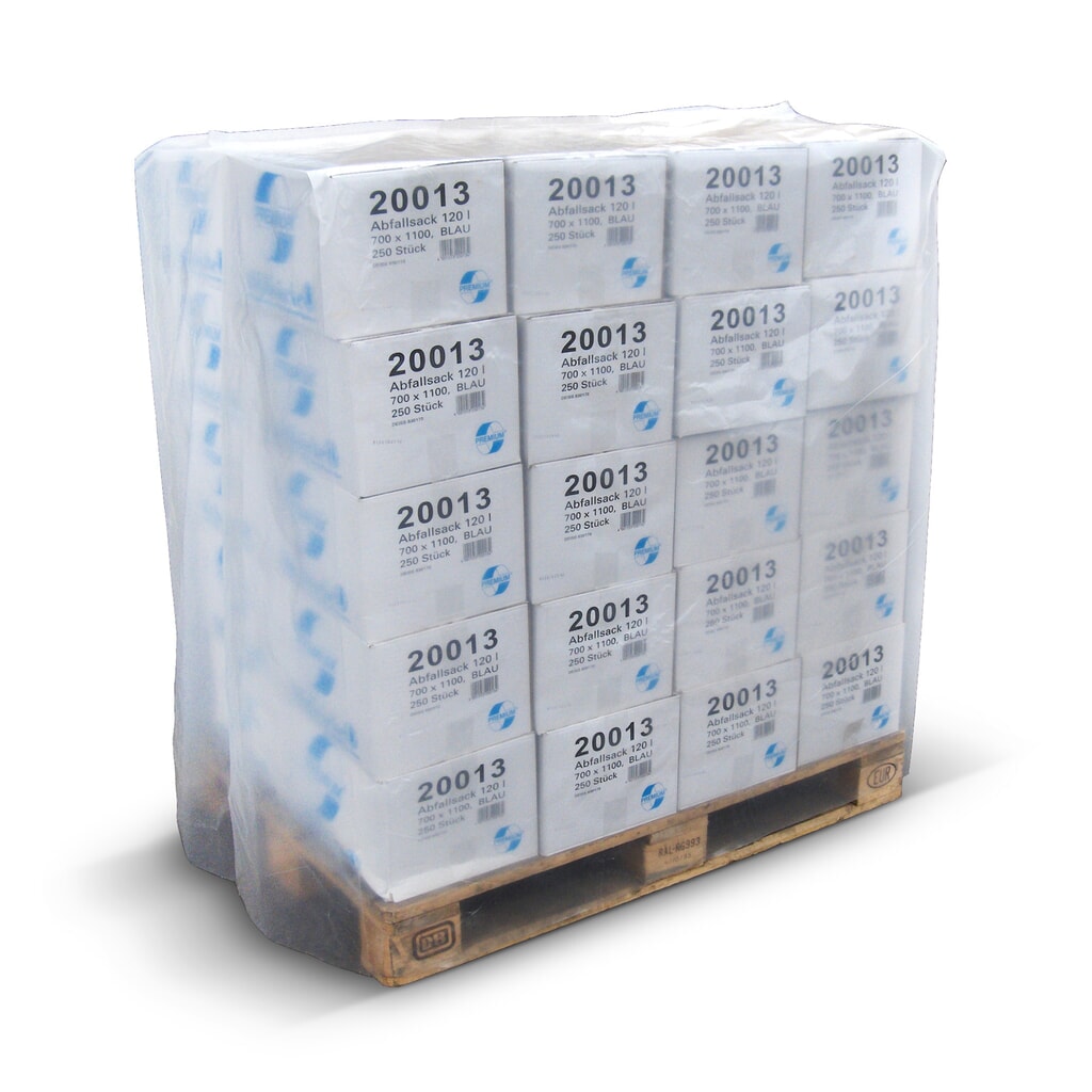 Zmršťovacia fólia, tvar veka, V x Š x H 1600 x 1 250 x 850 mm Obrázok výrobku: Zmršťovacia fólia, tvar veka, V x Š x H 1600 x 1 250 x 850 mm