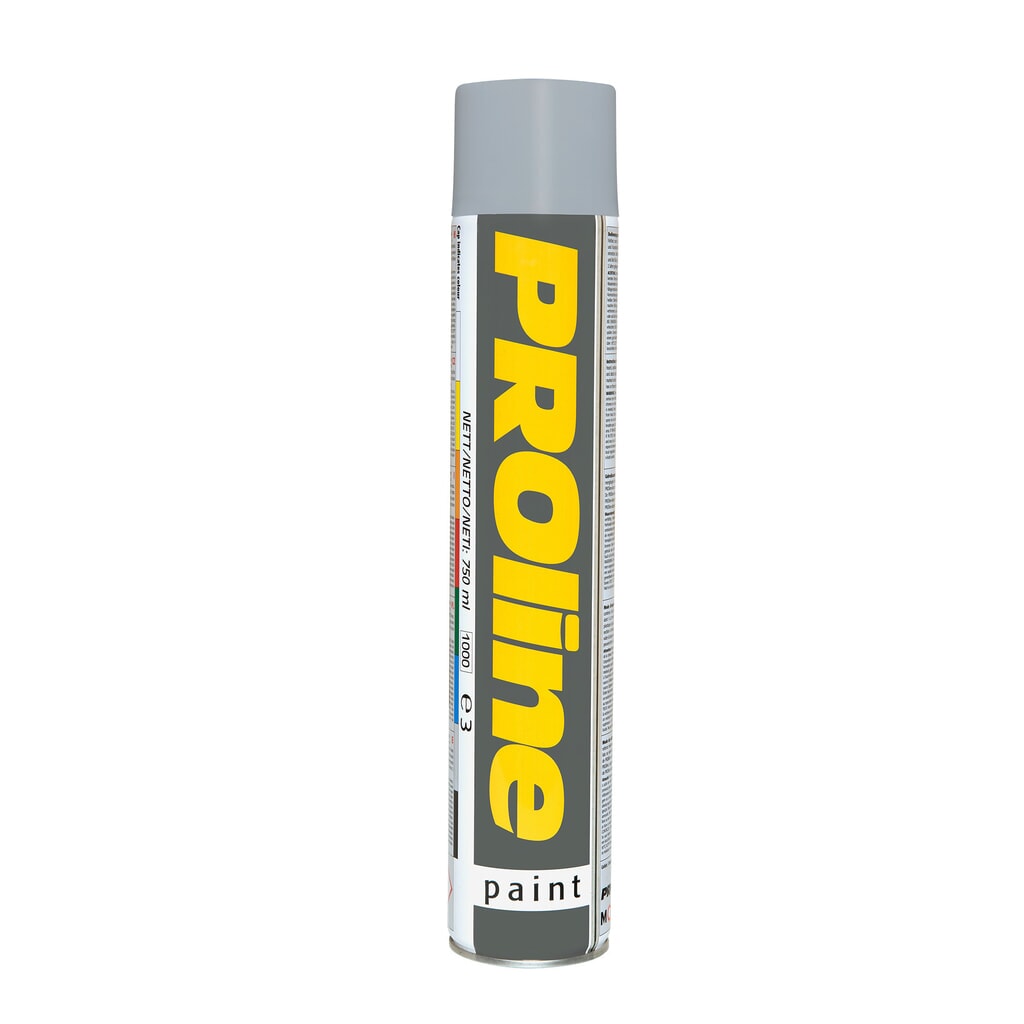Značkovacia farba PROline-paint 0,75 l, 1 ks, sivá Obrázok výrobku: Značkovacia farba PROline-paint 0,75 l, 1 ks, sivá