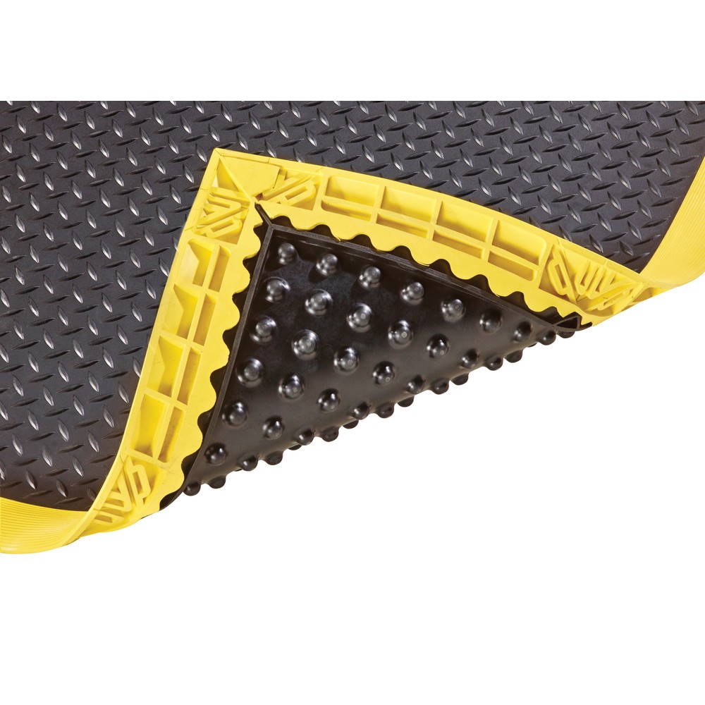 Číslo obrázka výrobku 3: Zváracia rohož NoTrax Diamond Flex™ Nitrile, š × h 970 × 1 630 mm, čierna